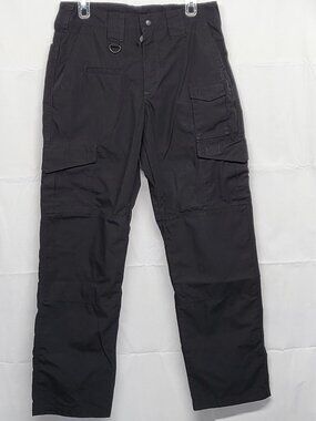 Propper Womens Tactical Pants Size 10 Long Ripstop Cargo Canvas Utility Black